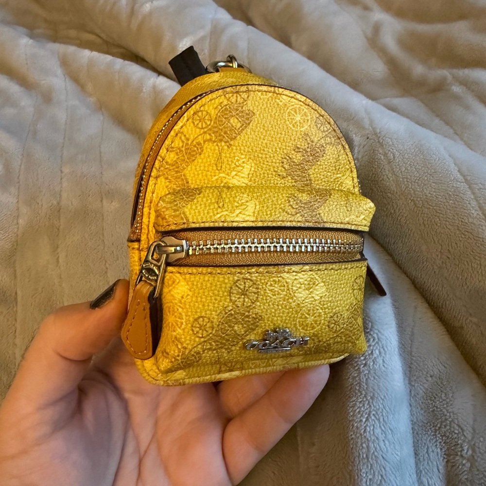 Coach Mini Backpack Charm - Picture 3 of 5